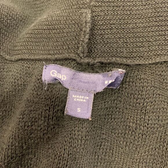 Gap black open front cardigan - Picture 2 of 7